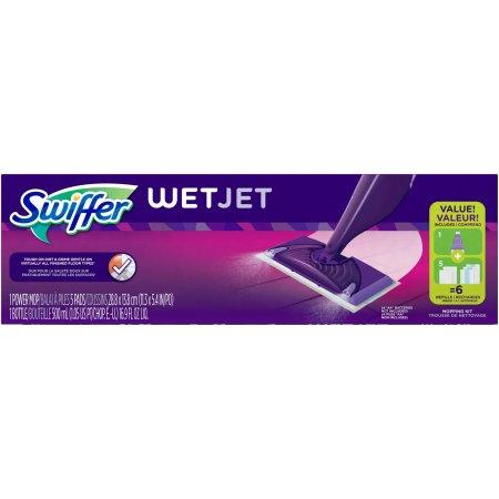 Swiffer WetJet Hardwood Floor Spray Mop Starter Kit, 11 pc