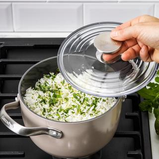 Non-Stick Rice & Grains Cooker with Lid