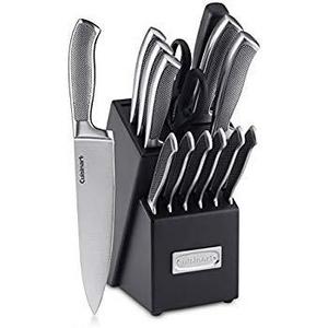 Cuisinart C77SS-15PK 15-Piece Stainless Steel Hollow Handle Block Set