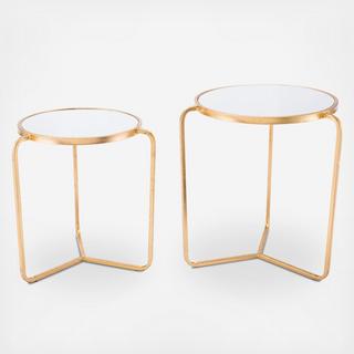 2-Piece Tripod Table Set