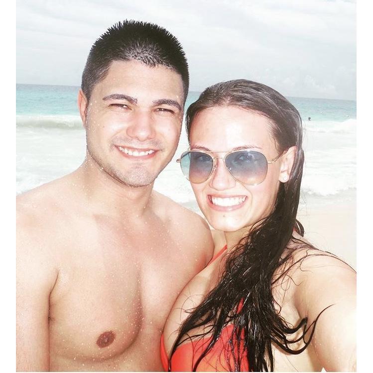 Our first international vacation together
Cancun, Mexico