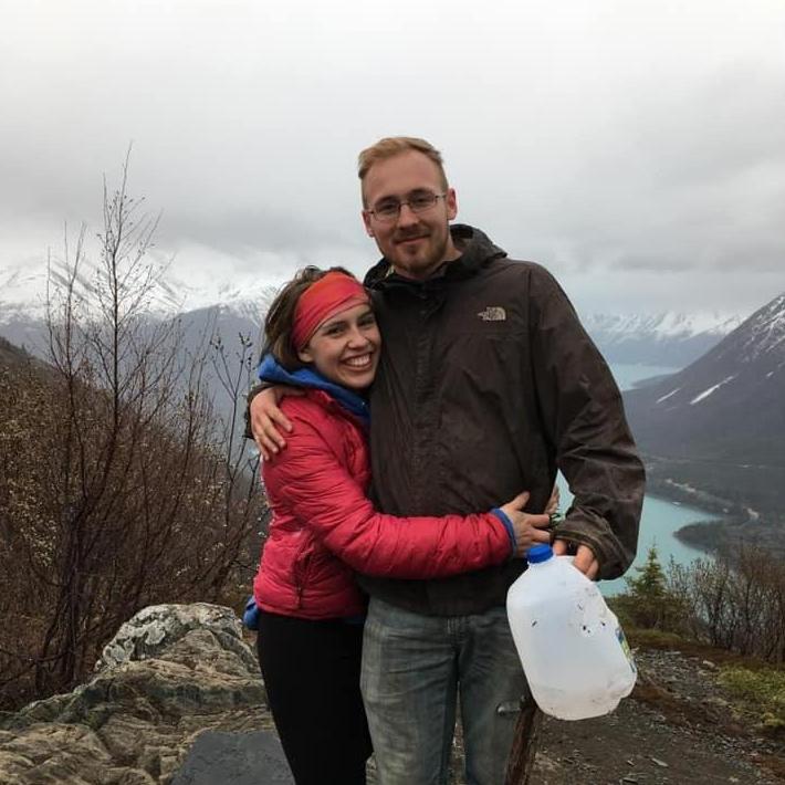 The day after Jonny and I decided to be official, I went home for a week when the pandemic began and ended up staying for three months! This hike was our first time together again after being apart.