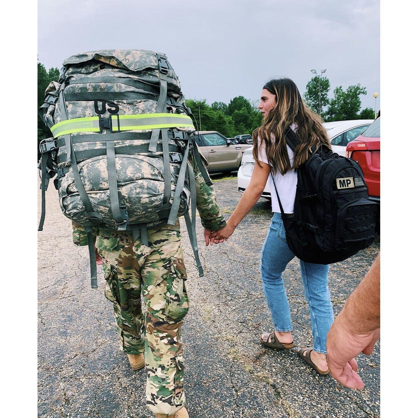 Donnie left for his deployment for 10 months...August 13, 2021