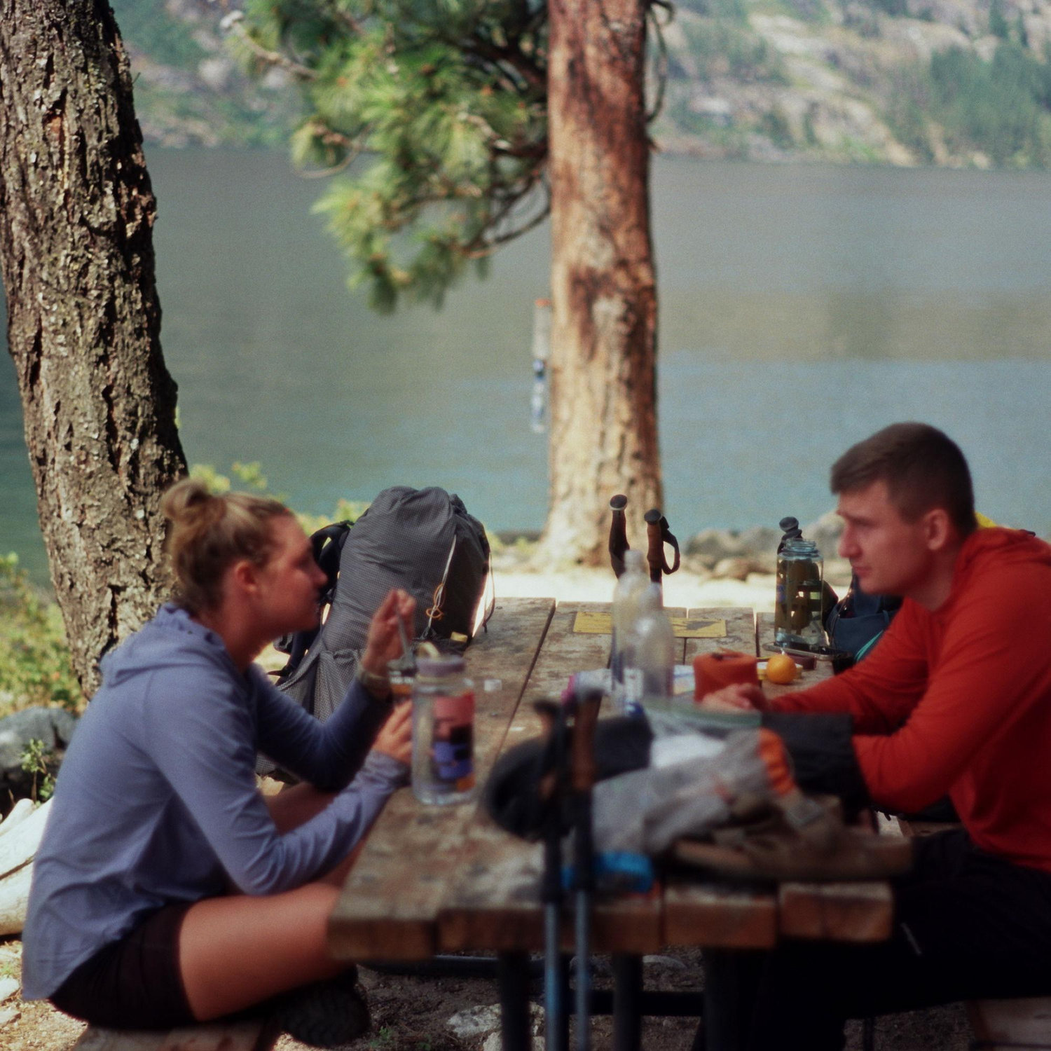 Backpacking trips and freeze dried meals