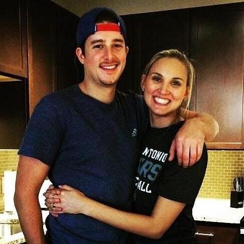 Moving into our first apartment together in Austin!