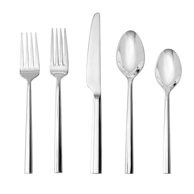 Orson Stainless Steele Flatware, Set of 5
