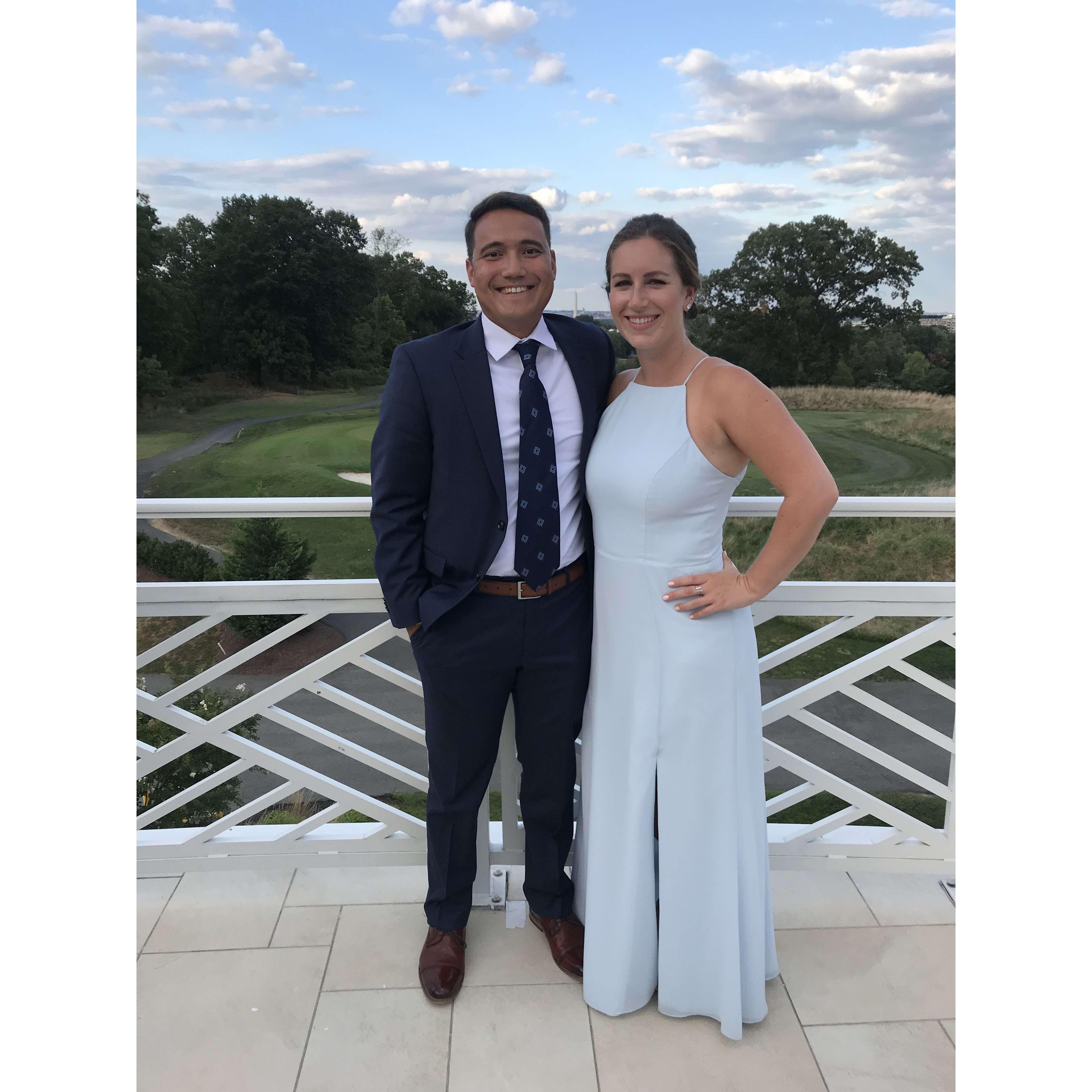 First wedding together! Ellie and Jimmy Howe's; September 2019