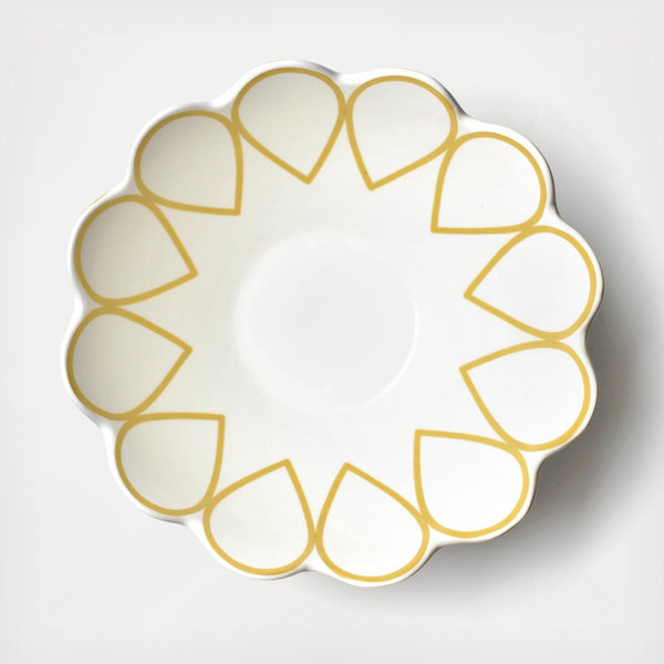Coton Colors by Laura Johnson Scallop Serving Bowl