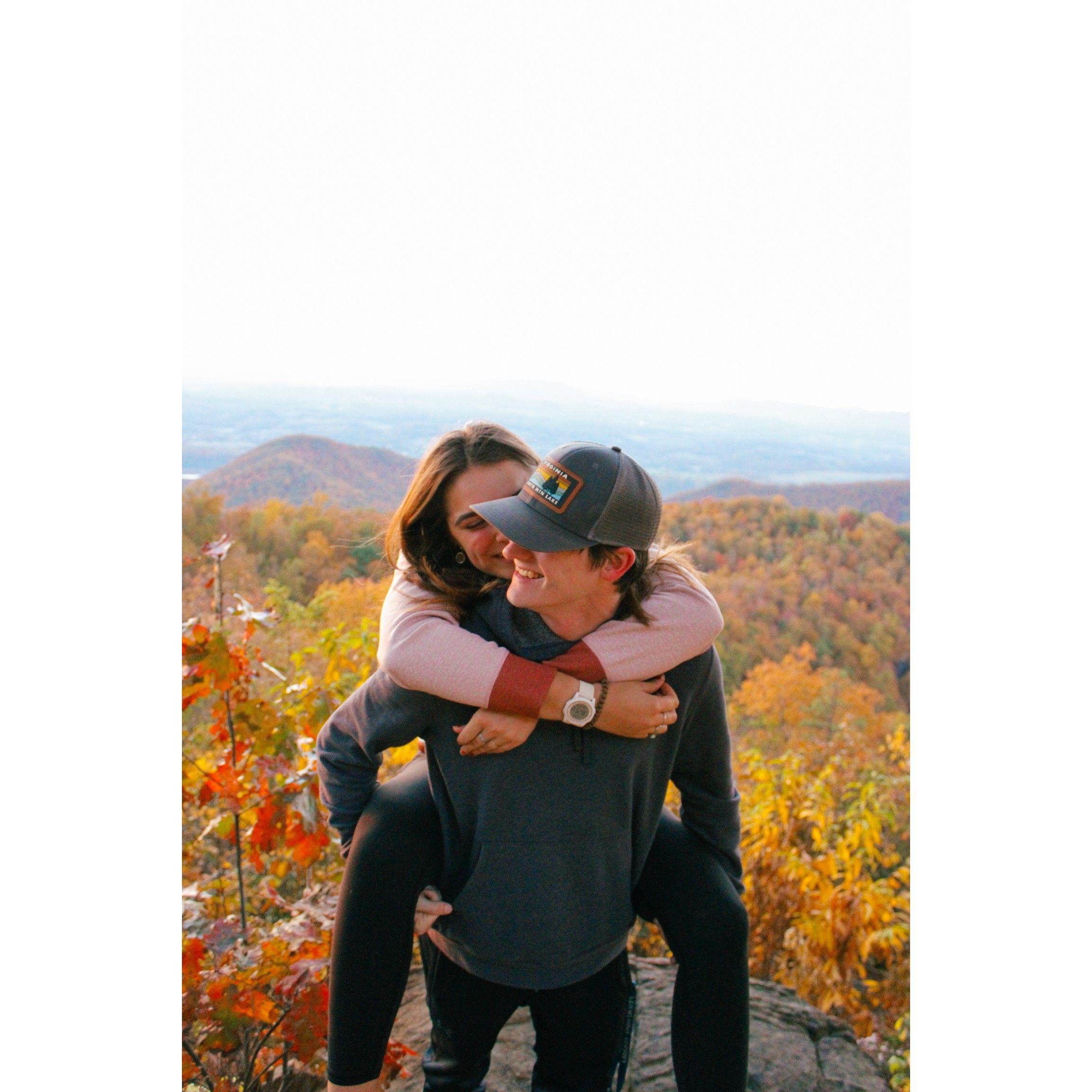 Hiking in Blue Ridge