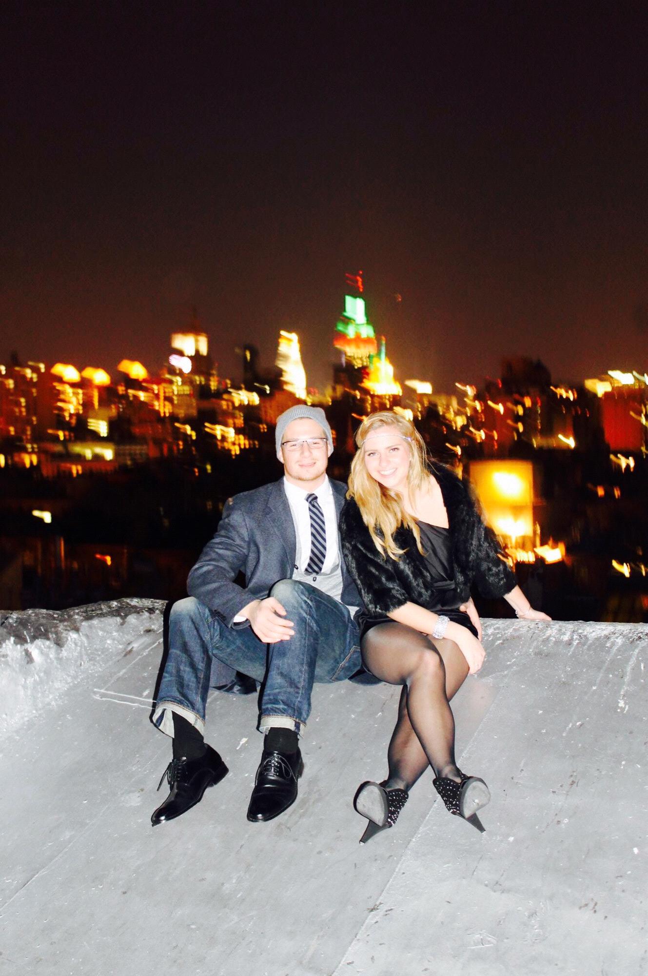 First New Years Eve together, about 1 month after our first date!