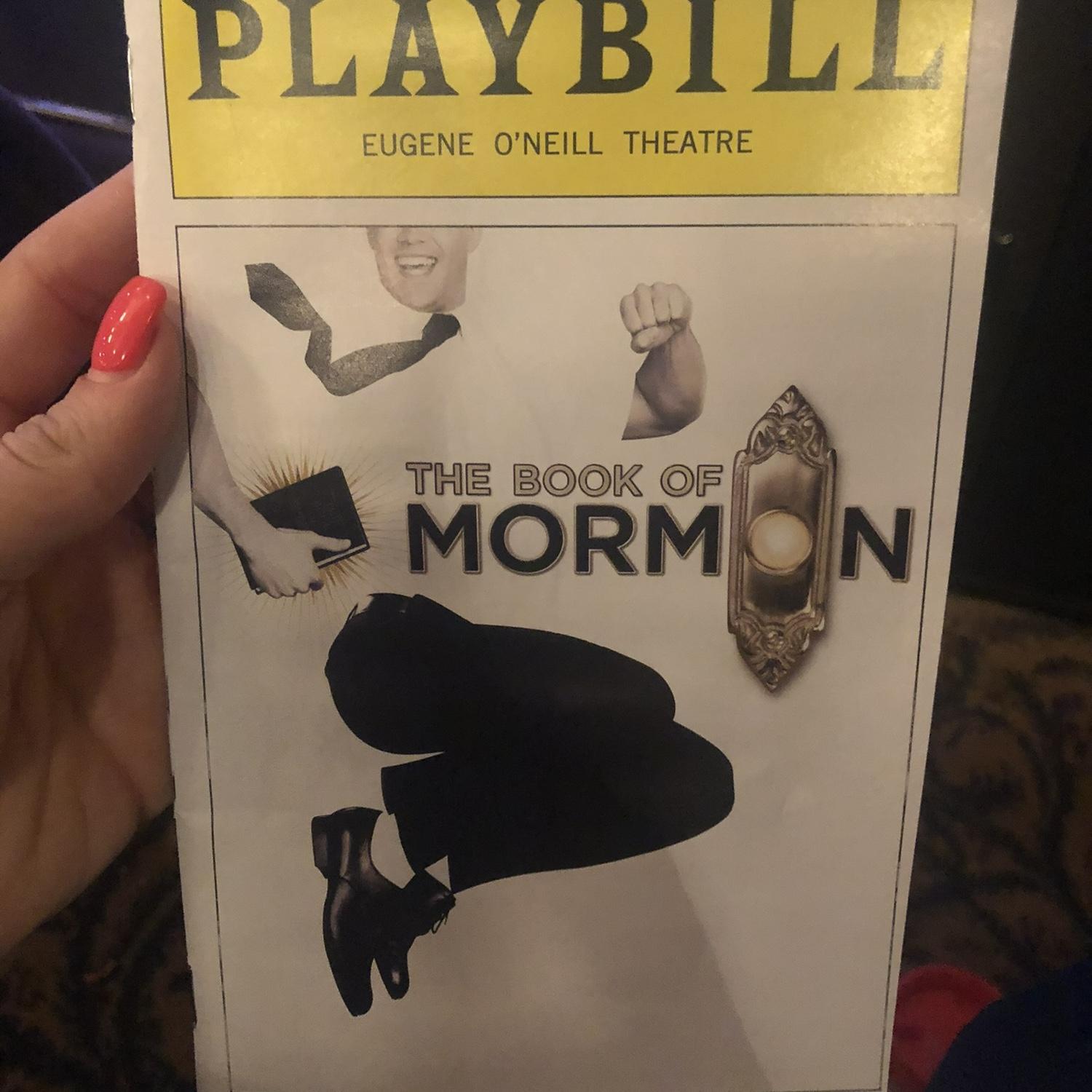 Our first Broadway Play together.
