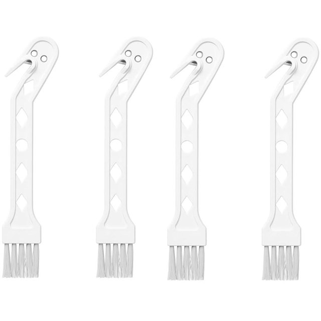 Fuzdaycu Handheld Vacuum Cleaner Brush Dust Brush Vacuum Roller Cleaning Tool Sweeping Robot Tool, 2 in 1 Cleaning Brush, ABS Dust Brush for Xiaomi Dreame Sweeping Robot