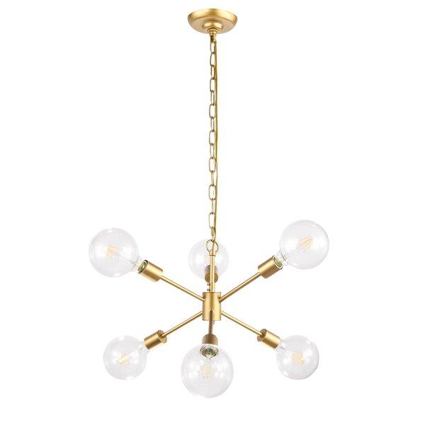 Velva 6-Light Sputnik Chandelier