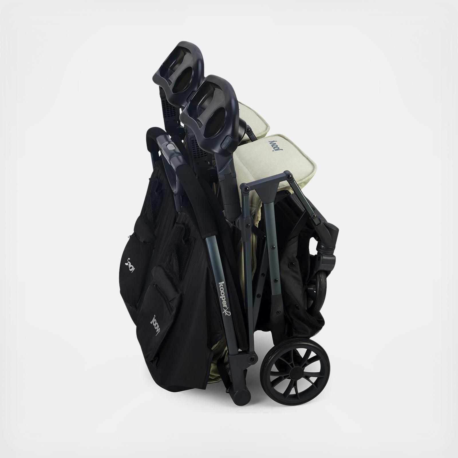 Joovy, KooperX2™ Lightweight Compact Double Stroller with Tray