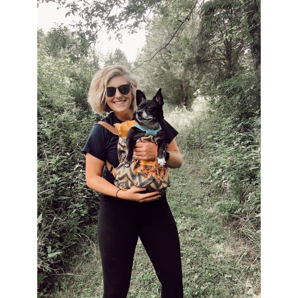 And then Bonita promptly decided she was tired and wanted to be carried like a little baby. So we did.
Side note: did I put a doggy Bjorn on our registry? If I didn't, I'm about to.