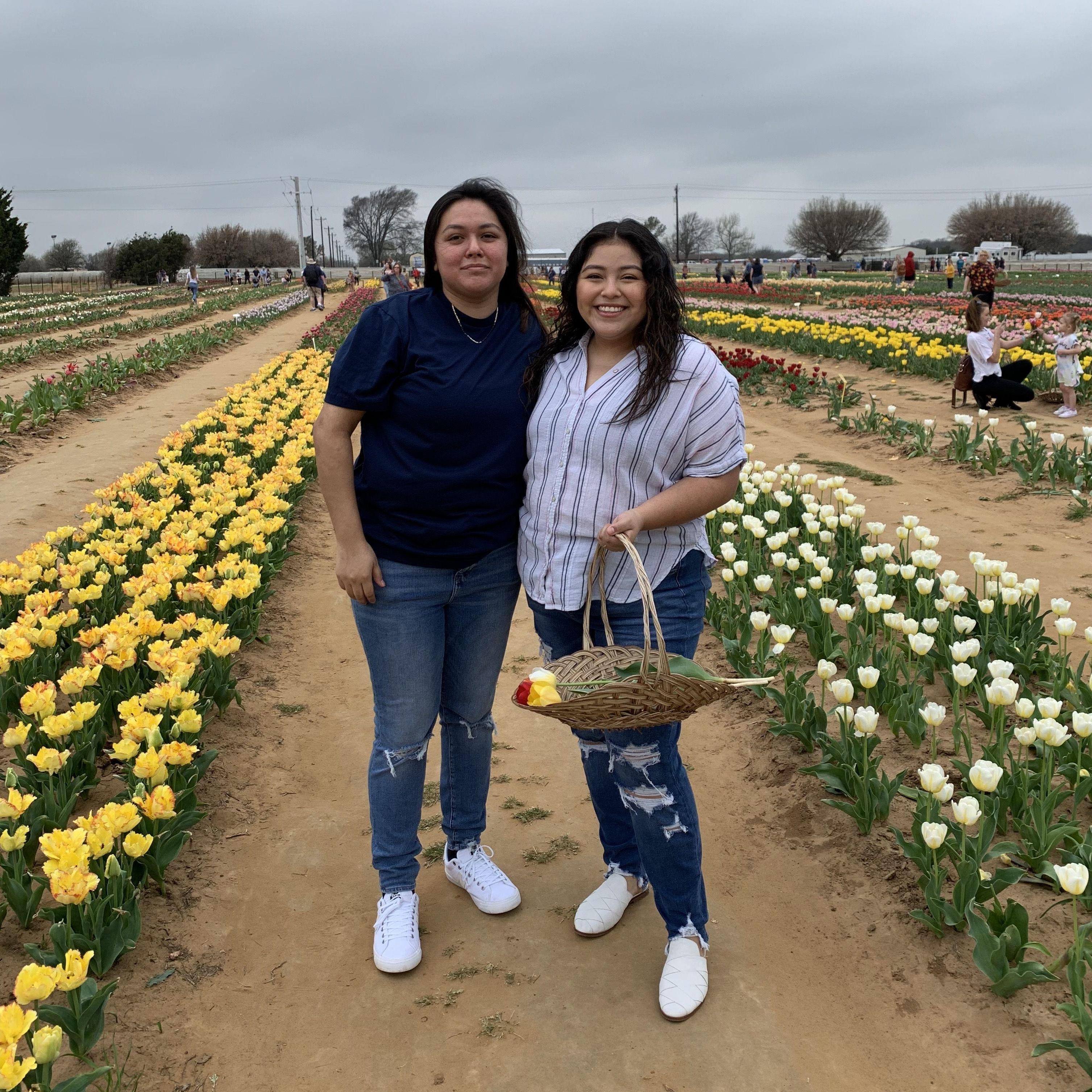 Date at Texas Tulips