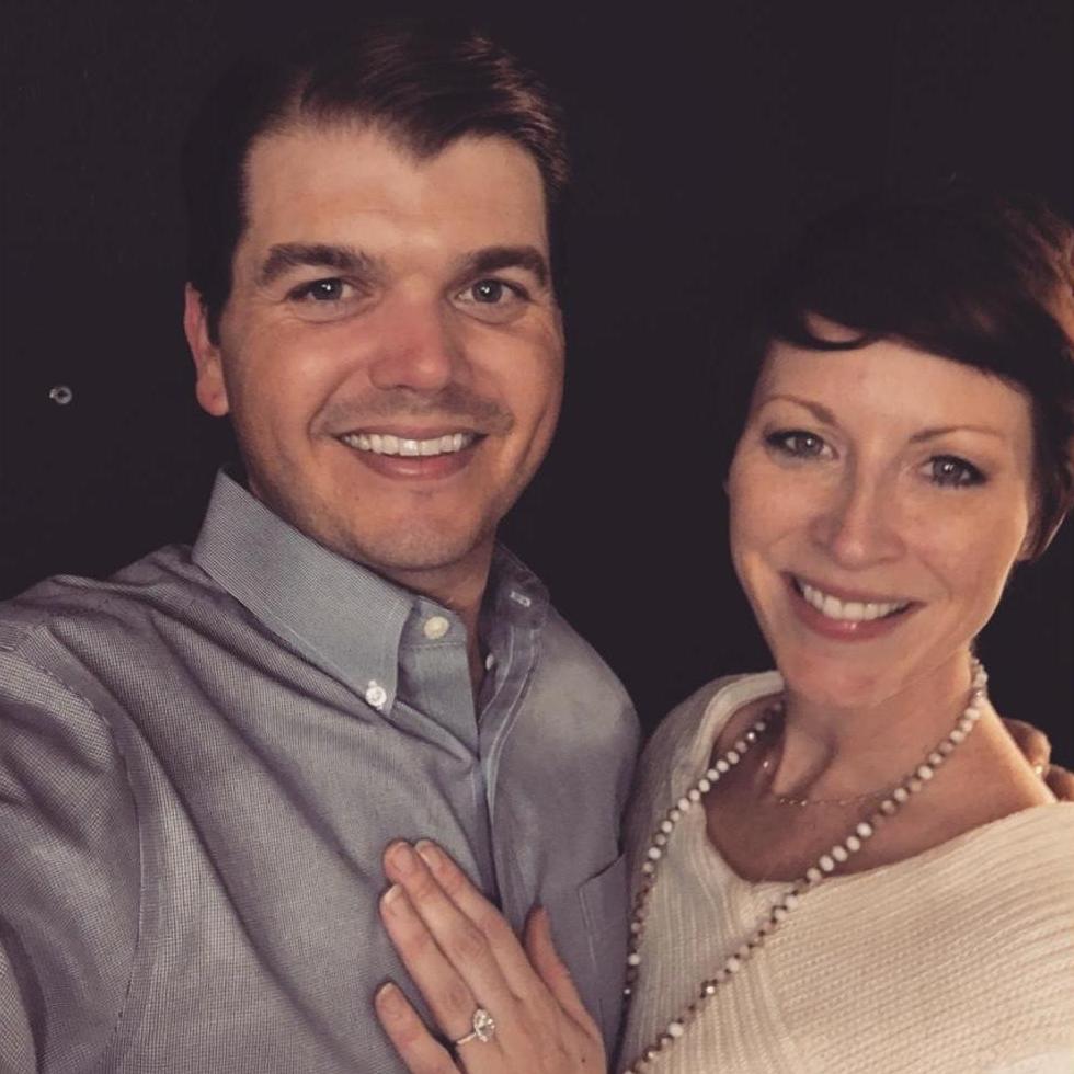 The night he proposed!