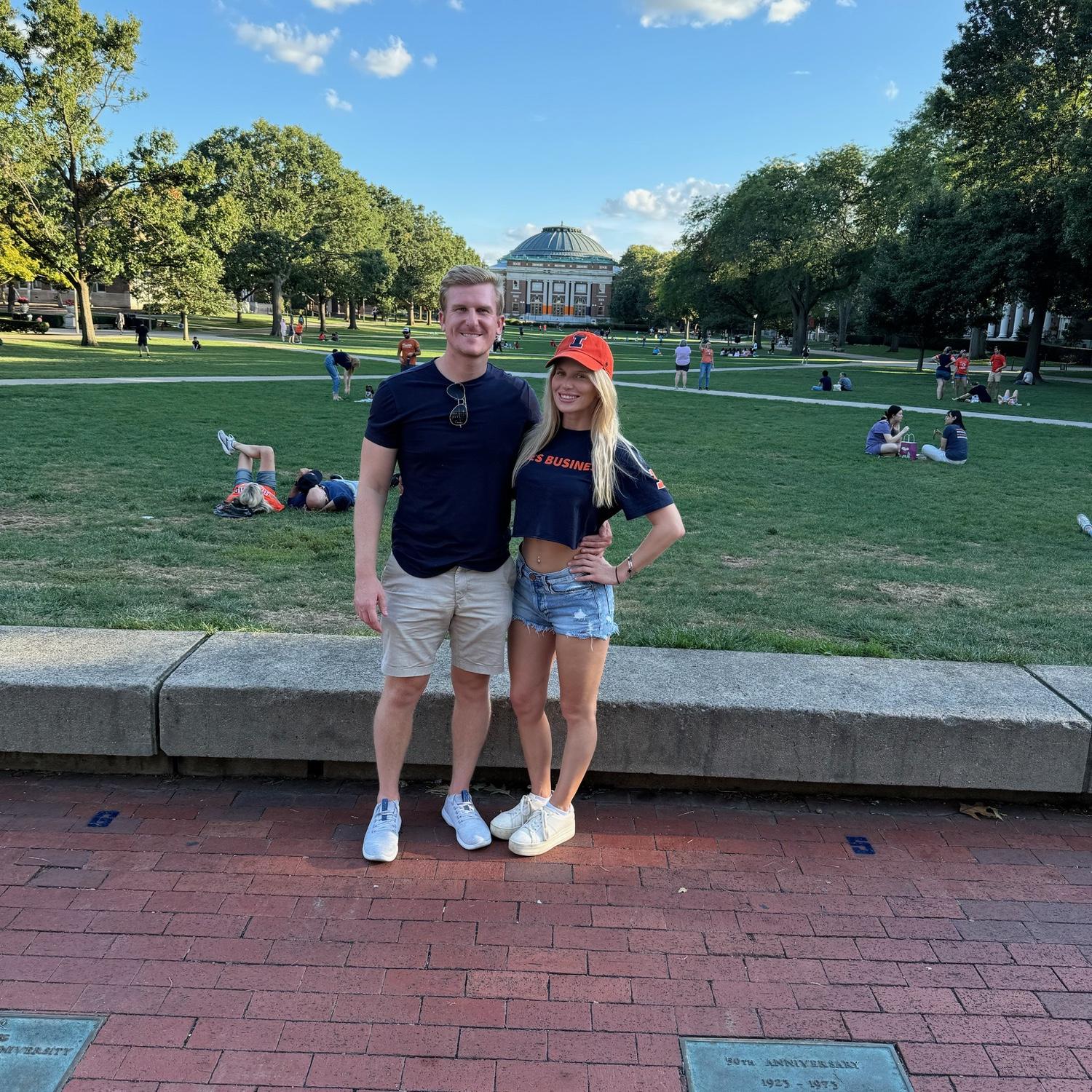 September 2024 UIUC, Dan's old stomping grounds