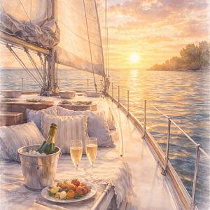 sunset sail