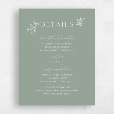 Sage, Green Wedding Enclosure - Phippsburg