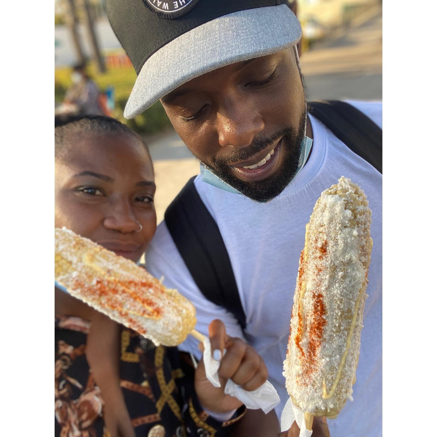 Visiting LaQuan (Devon's Brother) in California!