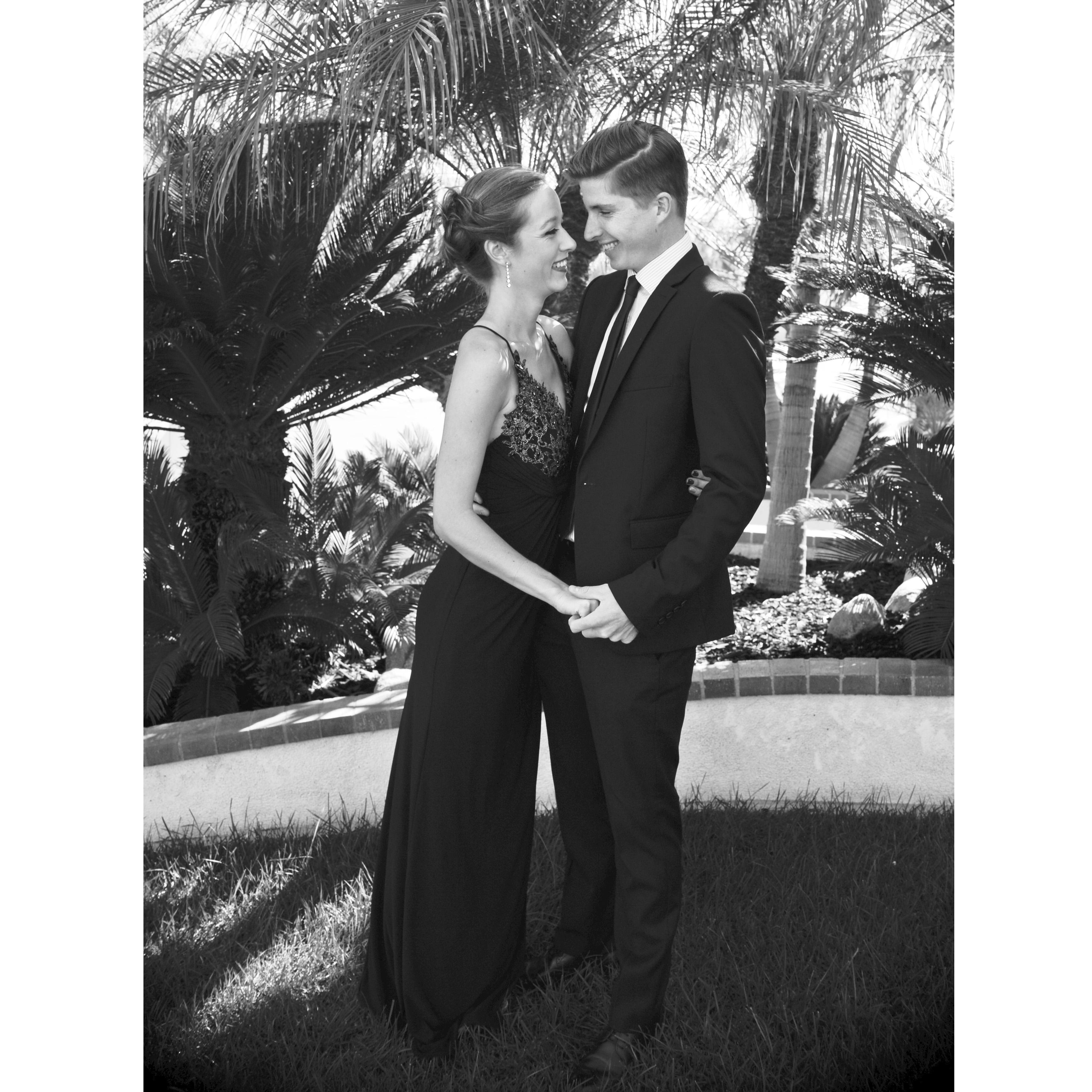 We were giggling because I was proud of styling my own updo. Dressed to impress for Avery & Jon's Wedding '2015
