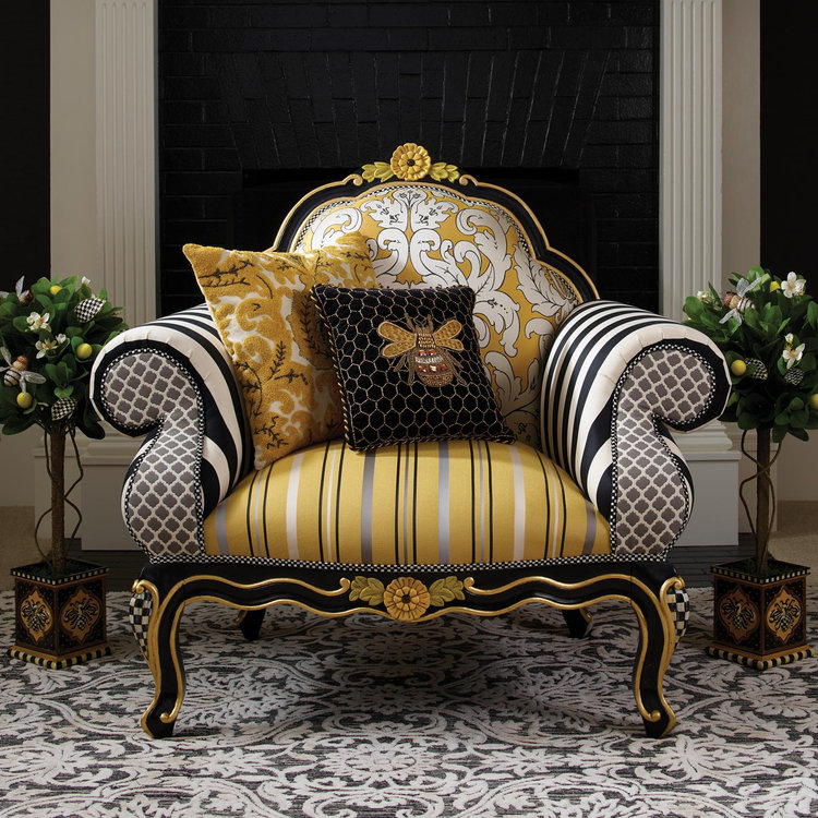 MacKenzie-Childs, Queen Bee Pillow | Zola