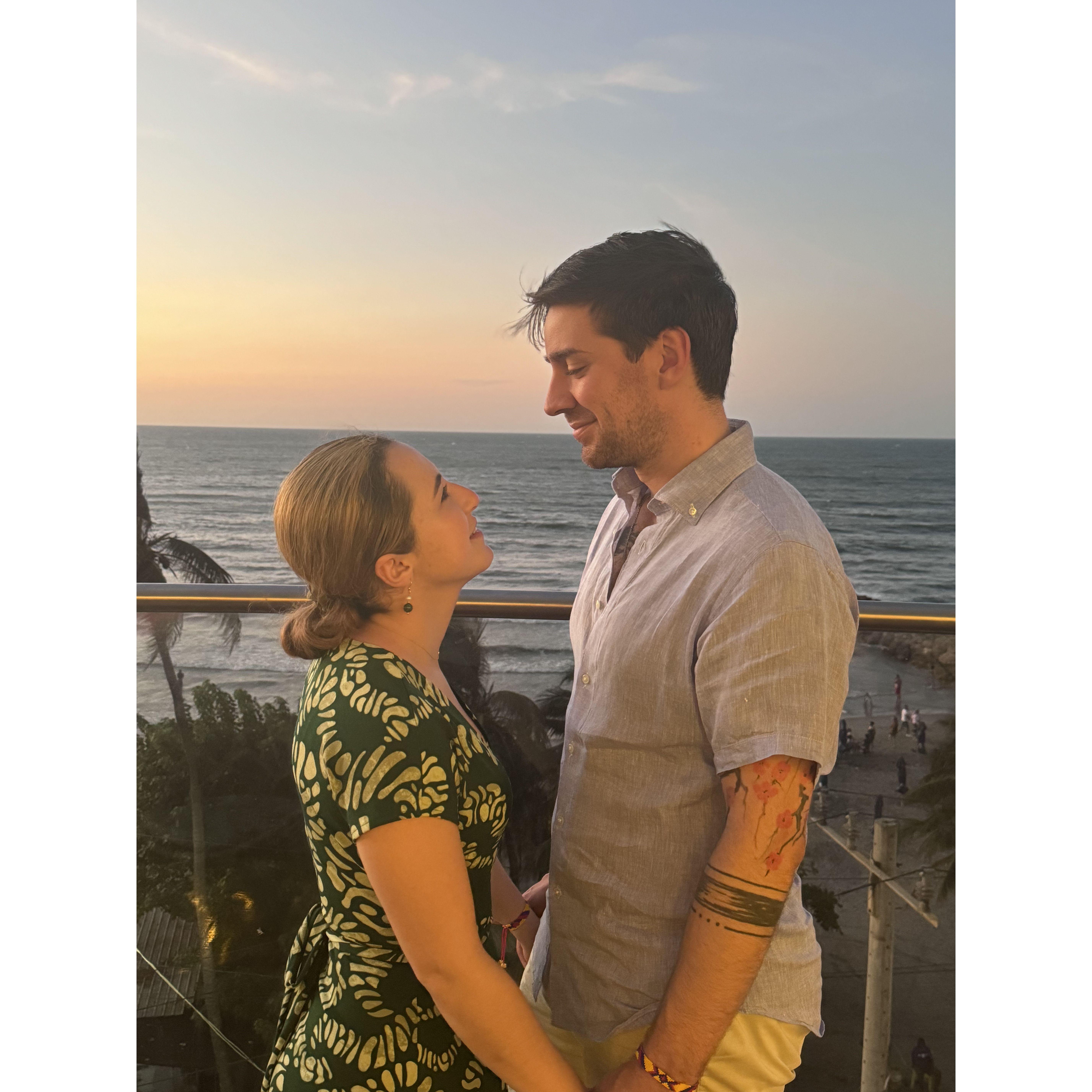 Another candid from our trip to Cartagena, Colombia