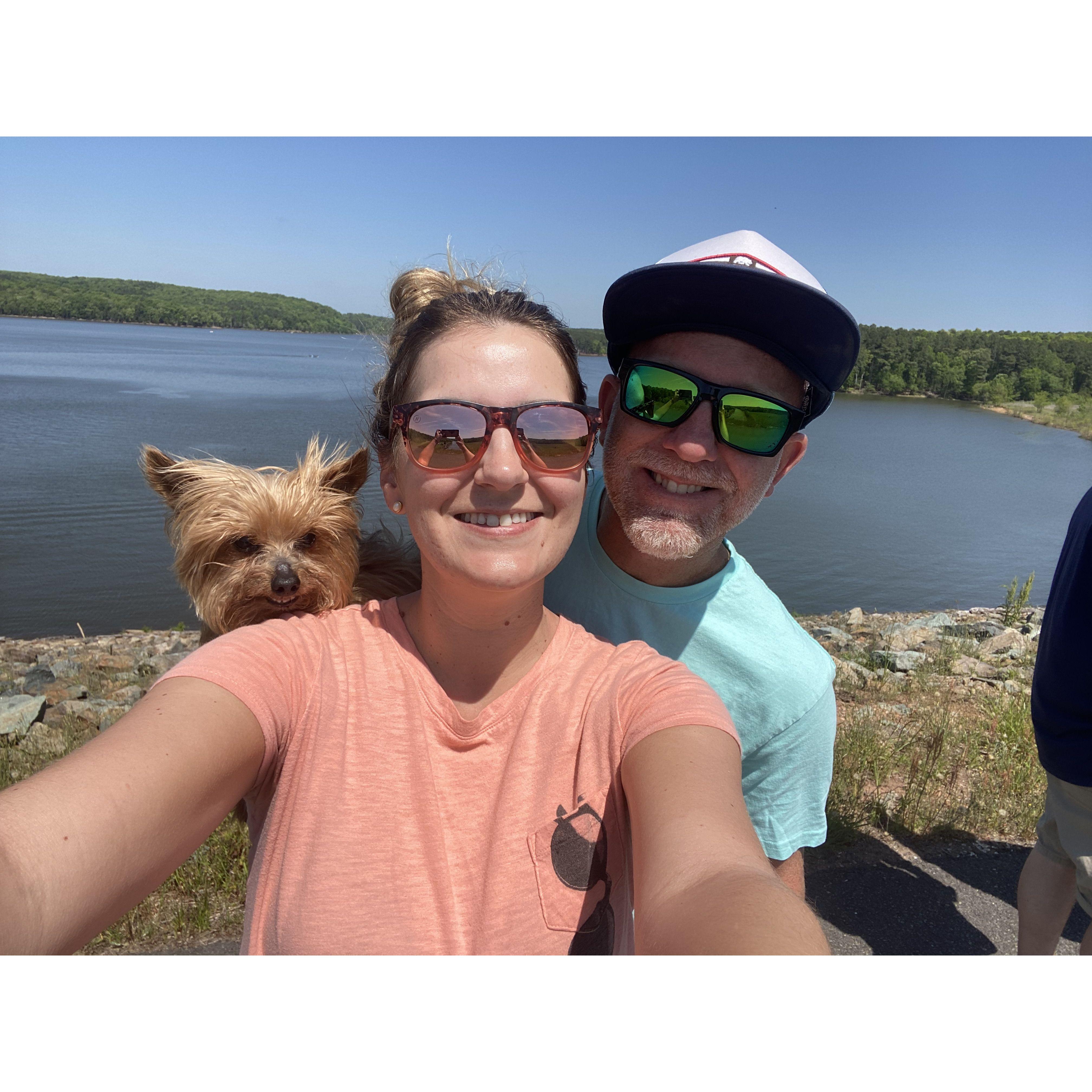Family photo with Leo