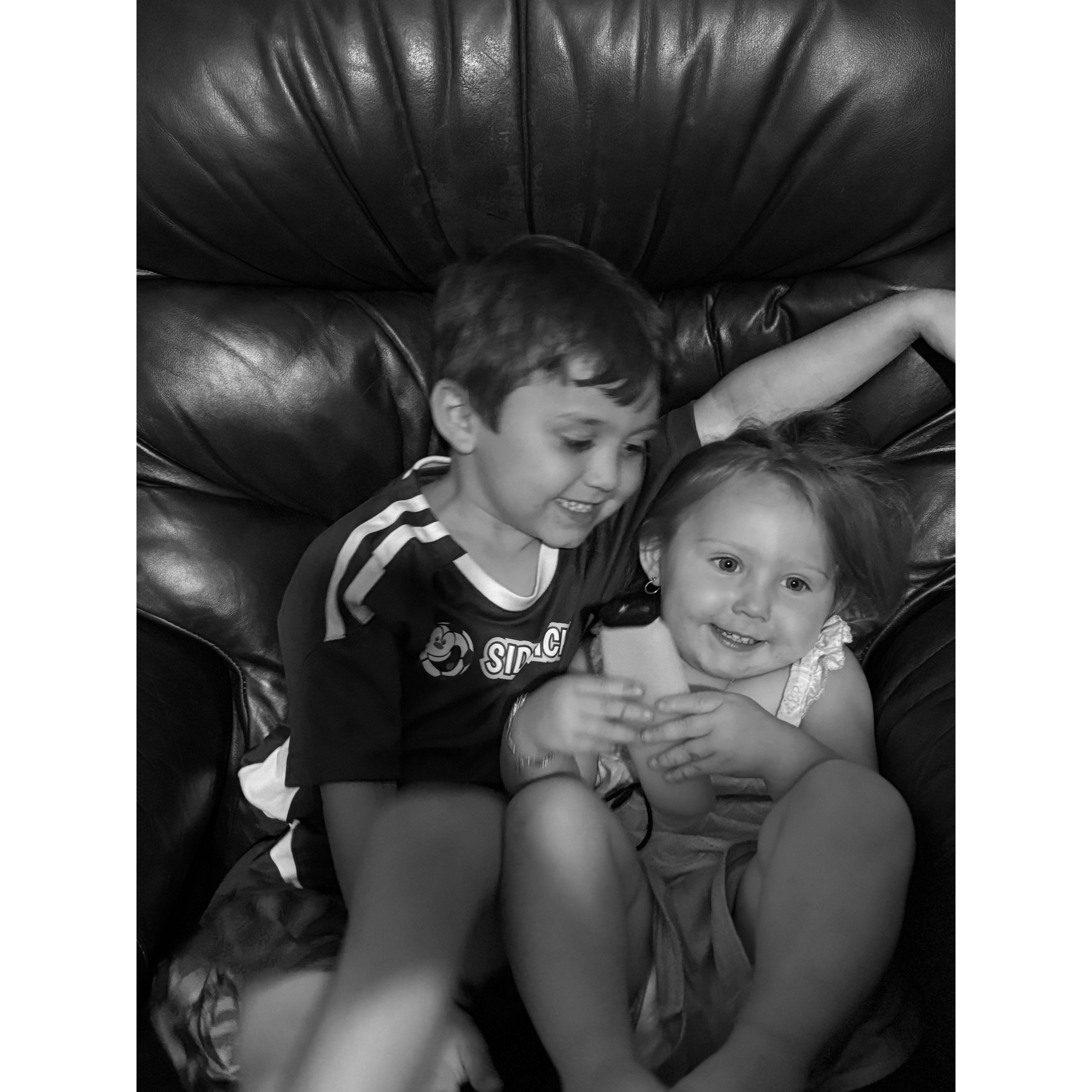 Grayson and Addison