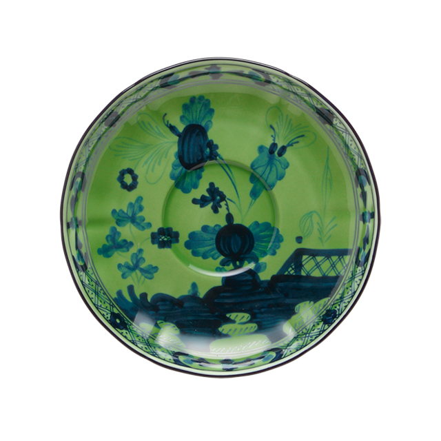 Espresso saucer Oriente Italiano Malachite (Set of 2)