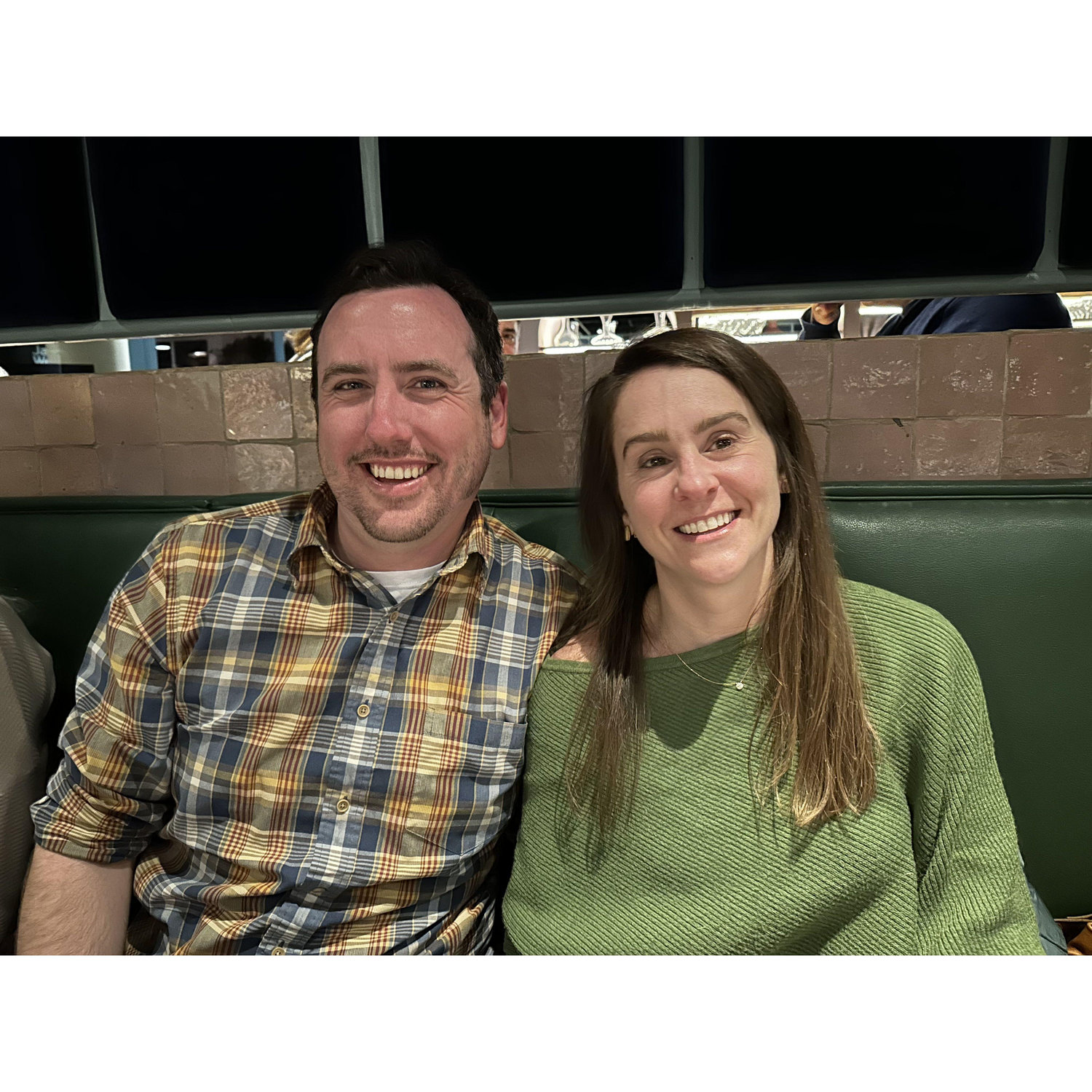 Celebrating Adam's first birthday together in Utah