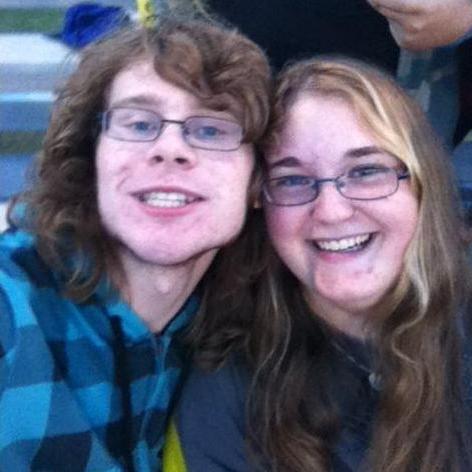 Hanging out at a high school football game