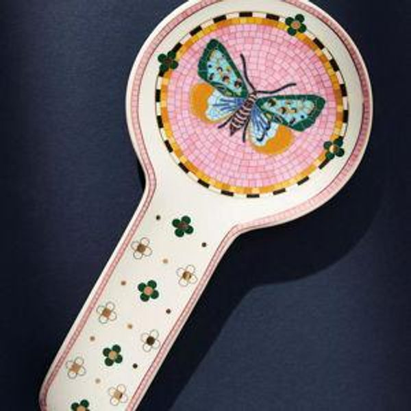 Bistro Garden Tile Spoon Rest