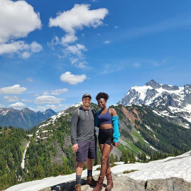 Our first mountain conquered