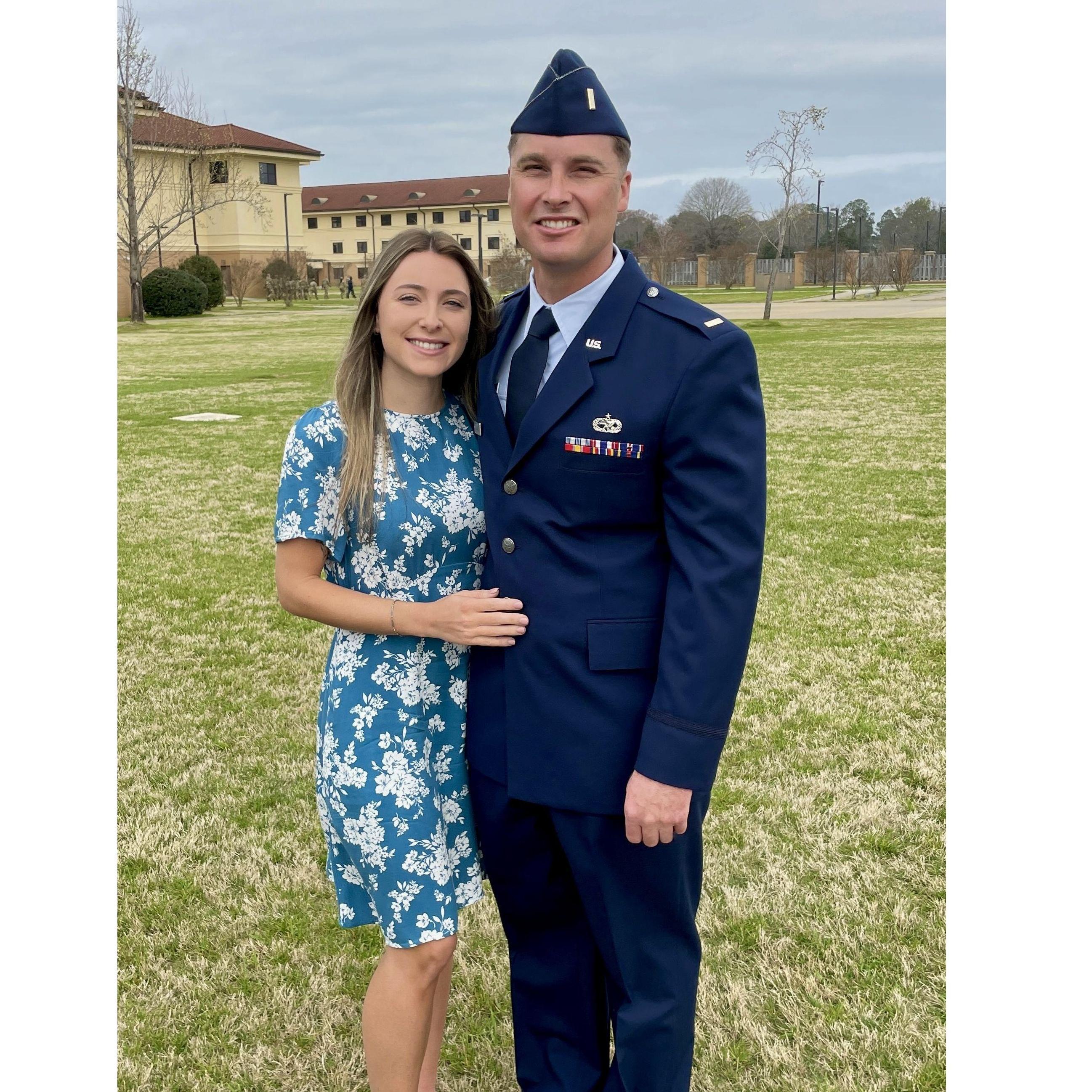 Caleb's OTS graduation!