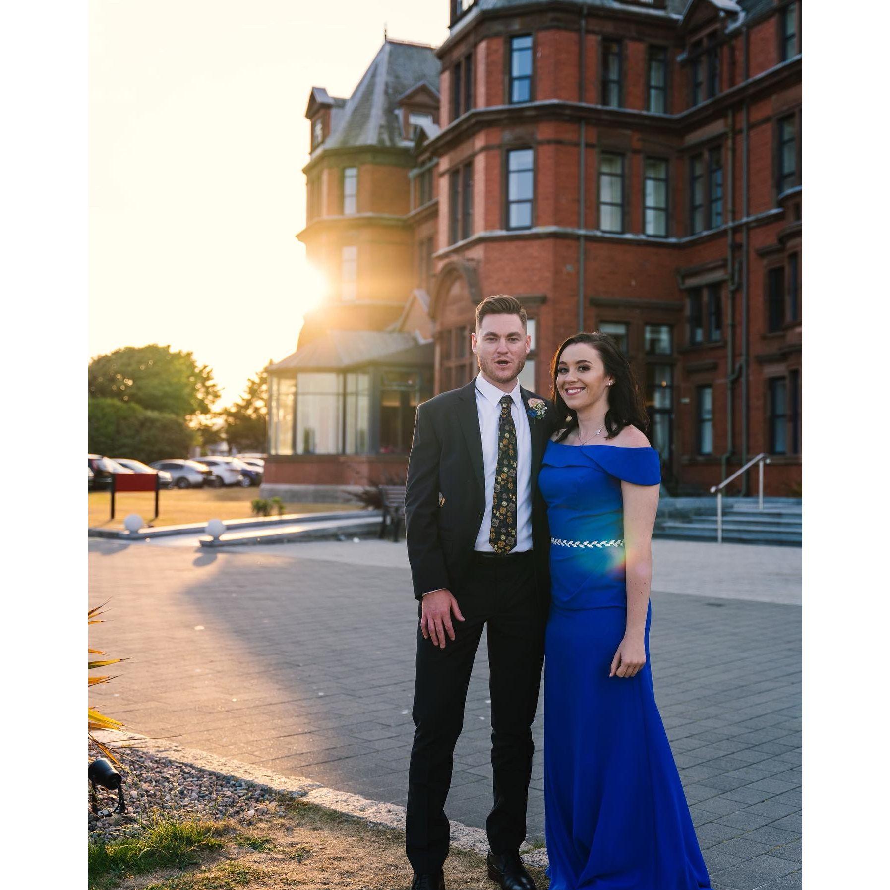 The first (of many) weddings we've attended in Belfast, Ireland.