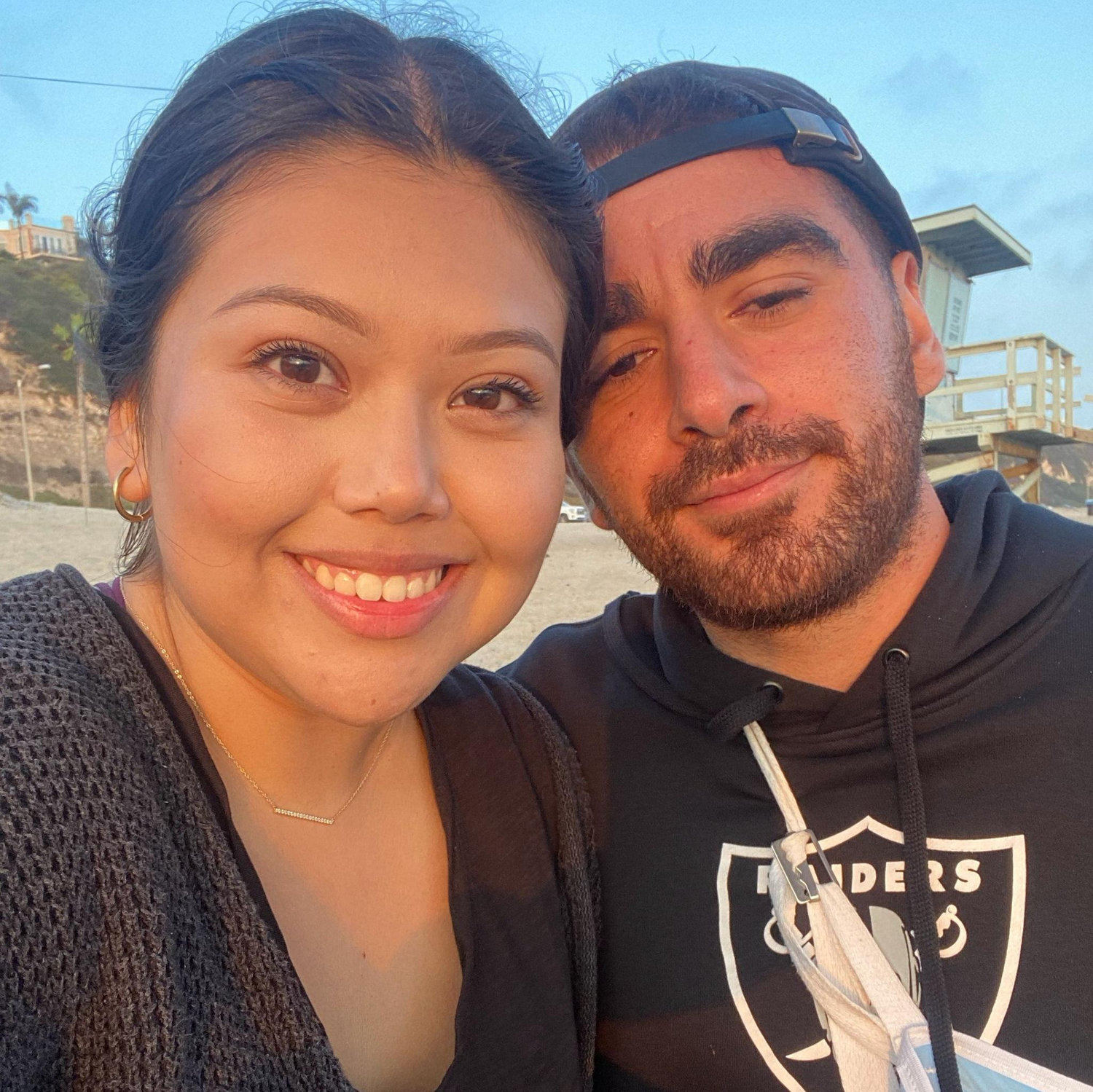 Our first photo together!