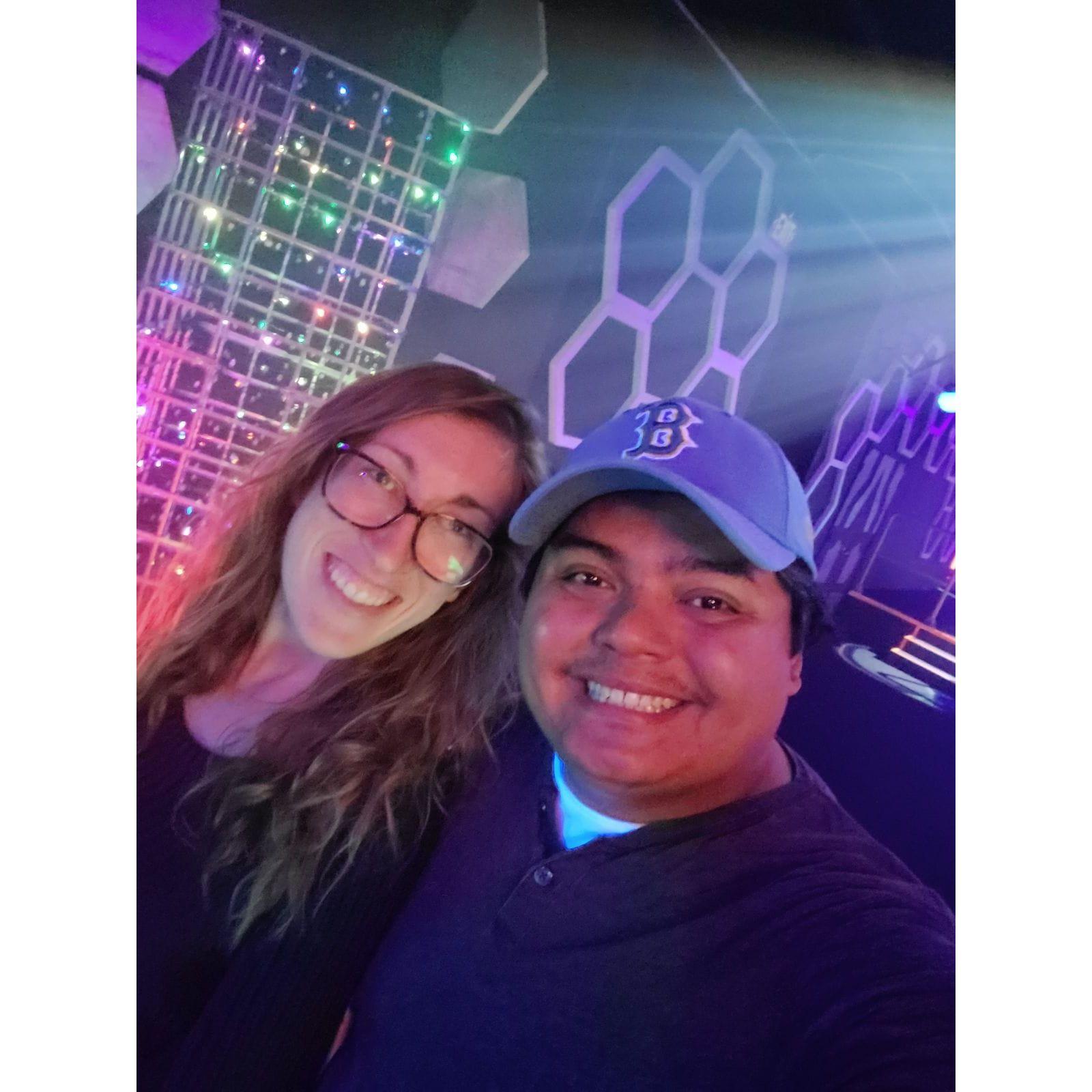 Project Putt date - indoor golf course. Highly recommend. June 2022