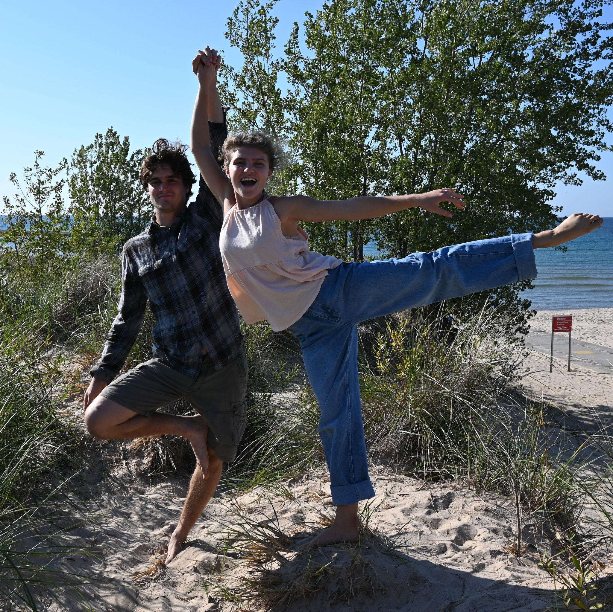 Yes, we are a goofy bunch and we're not afraid to show it :)