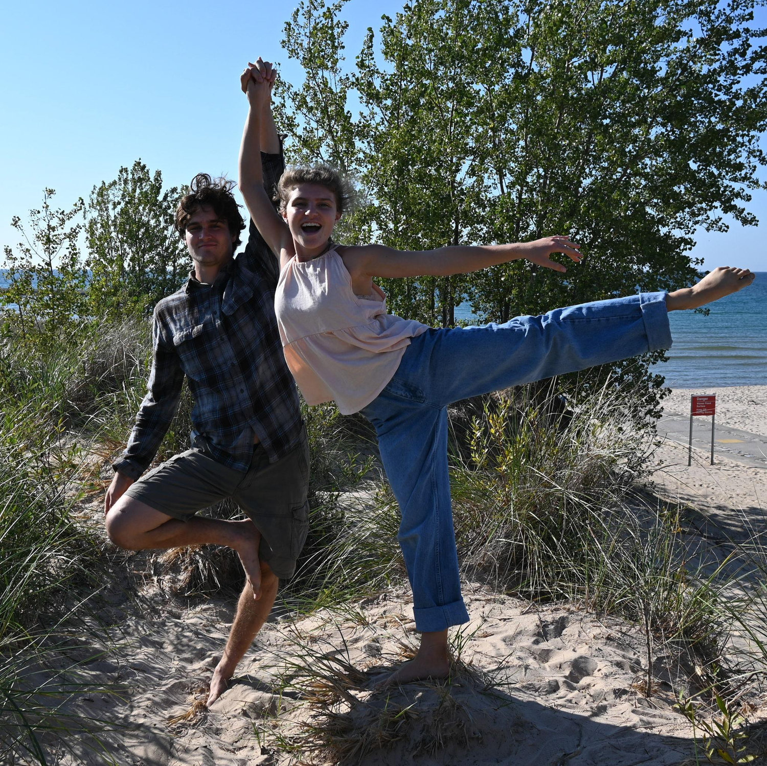 Yes, we are a goofy bunch and we're not afraid to show it :)