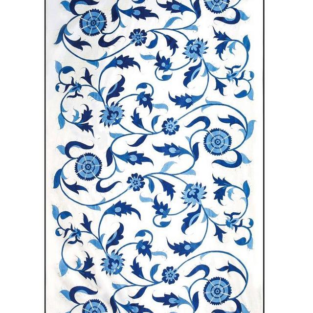 Isfahan Hand Painted TableCloth - Blue