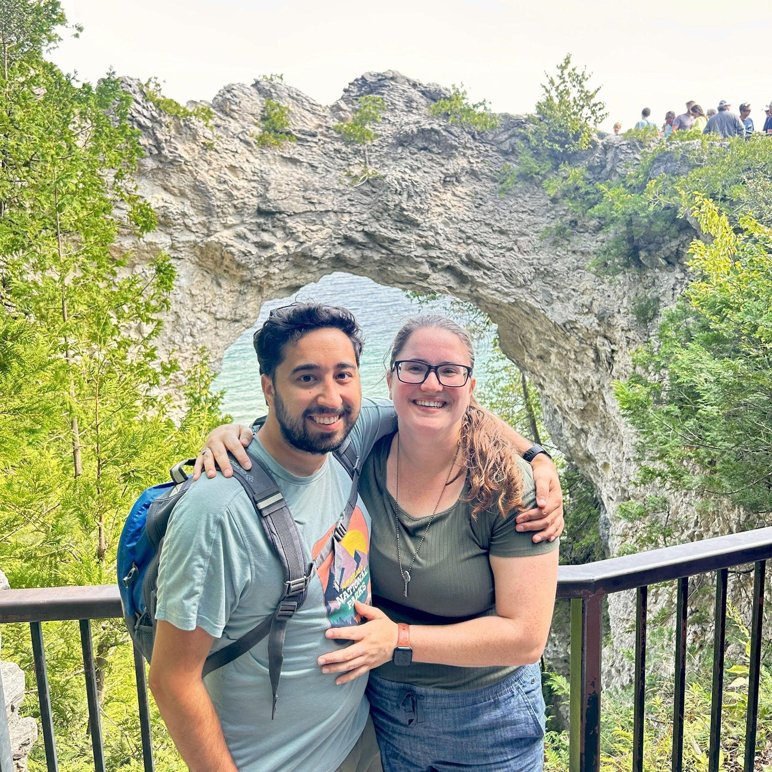 Shortly after returning home from New York, we flew out o Michigan for our yearly visit. This time, Sara brought Sam to Petoskey State Park and Mackinac Island.