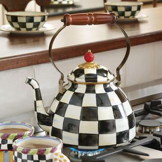 Courtly Check Tea Kettle