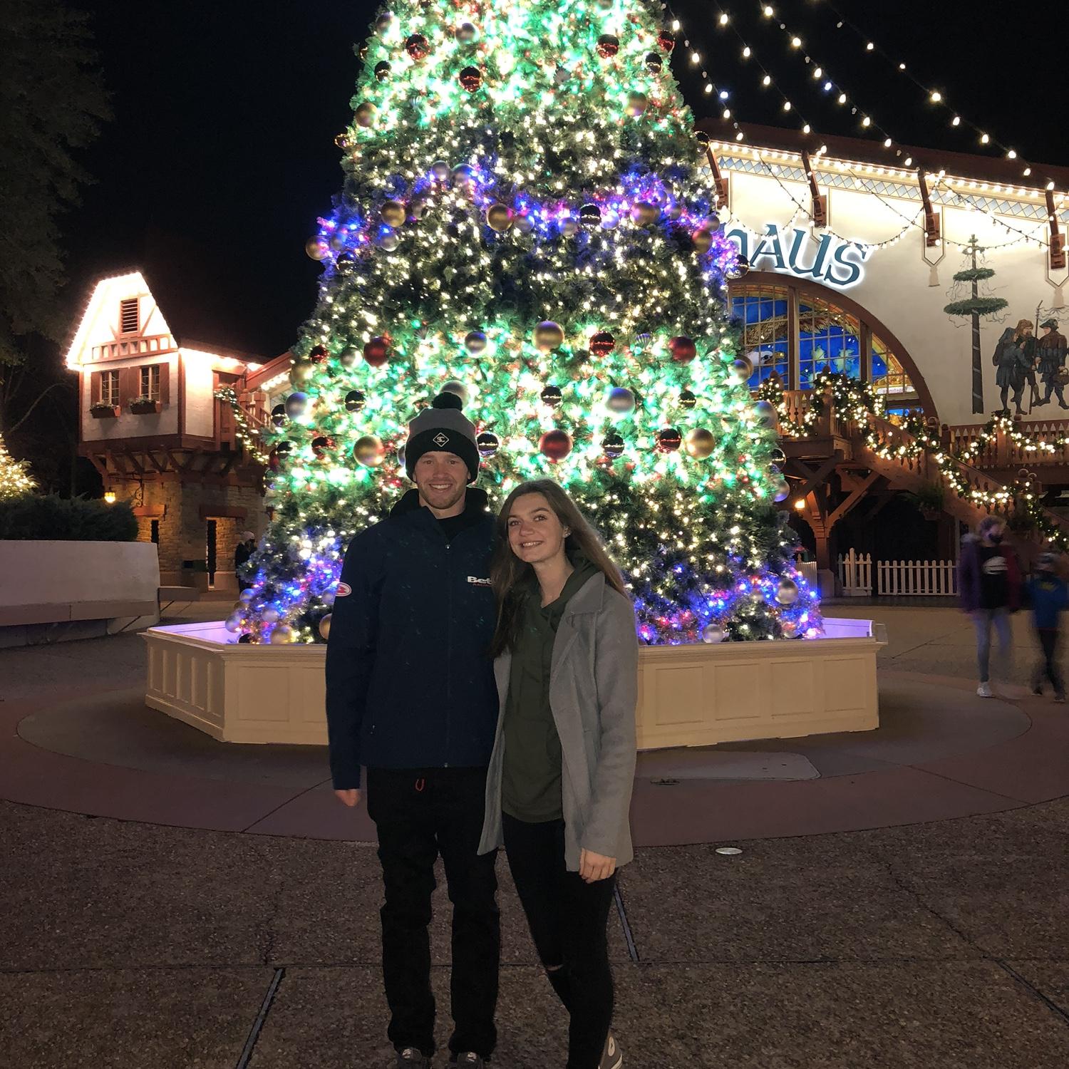 Our first date❤️
Christmas Town 2020