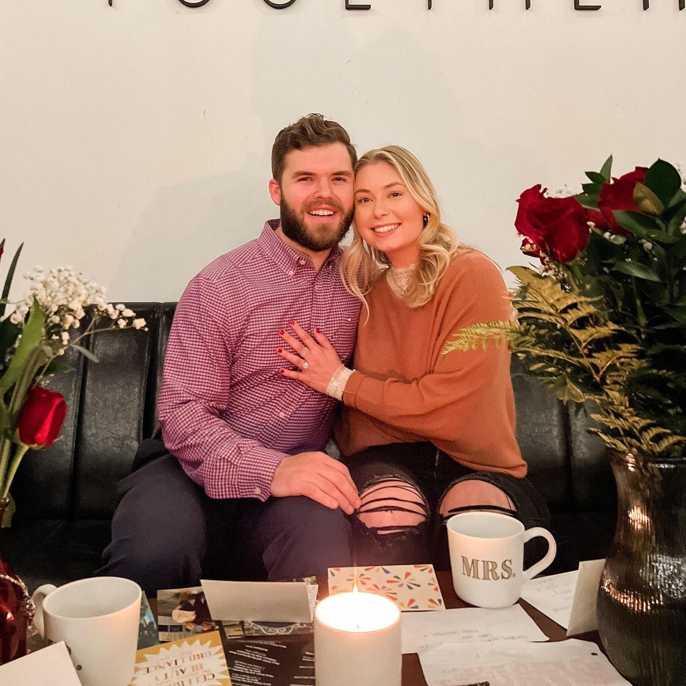After Dallas popped the question!