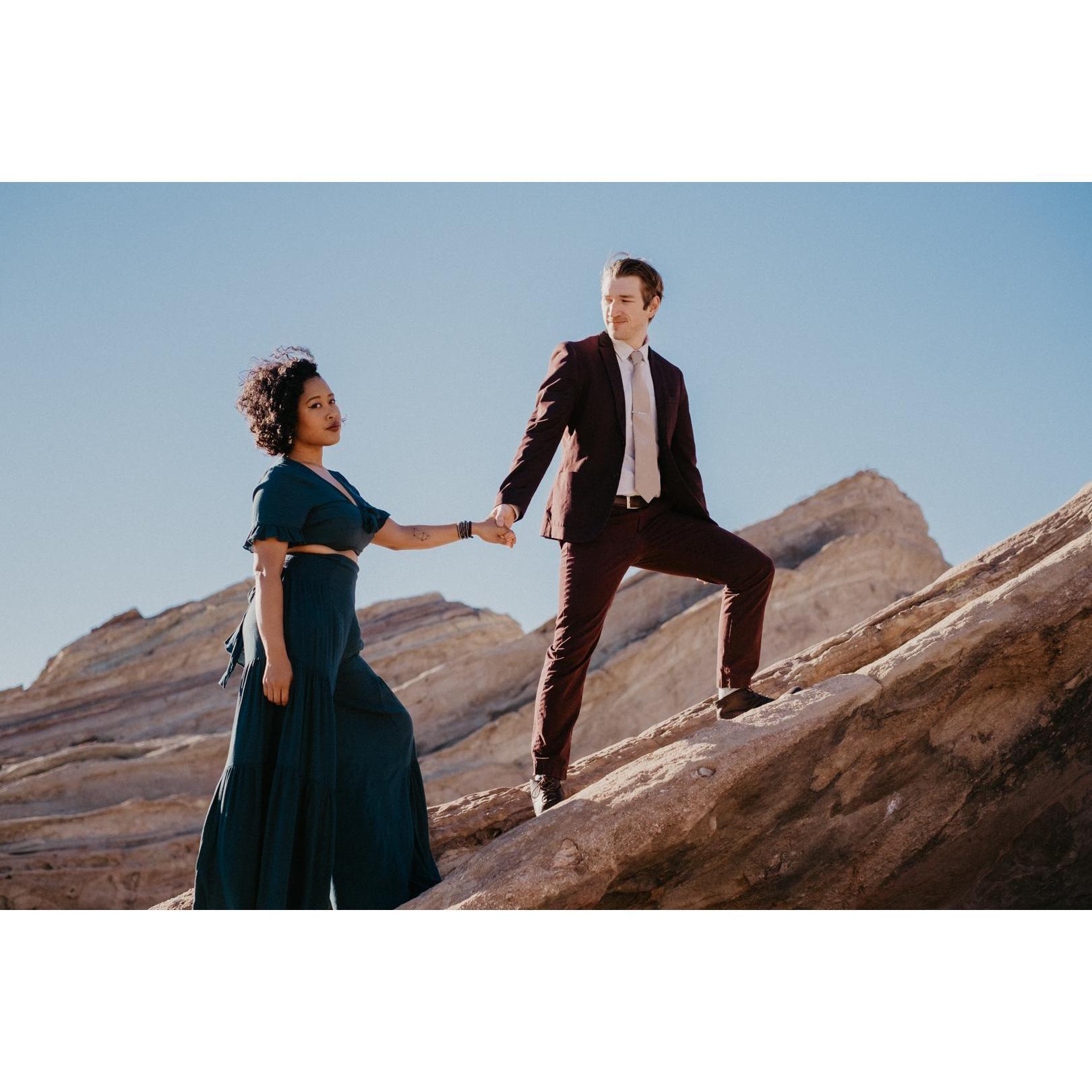 Engagement Photo, Vasquez Rocks
Good People Photography, 2018