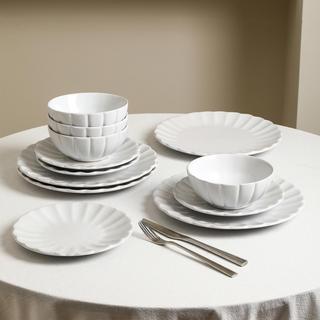 Earth & Clay Phoenix 24-Piece Dinnerware Set, Service for 8