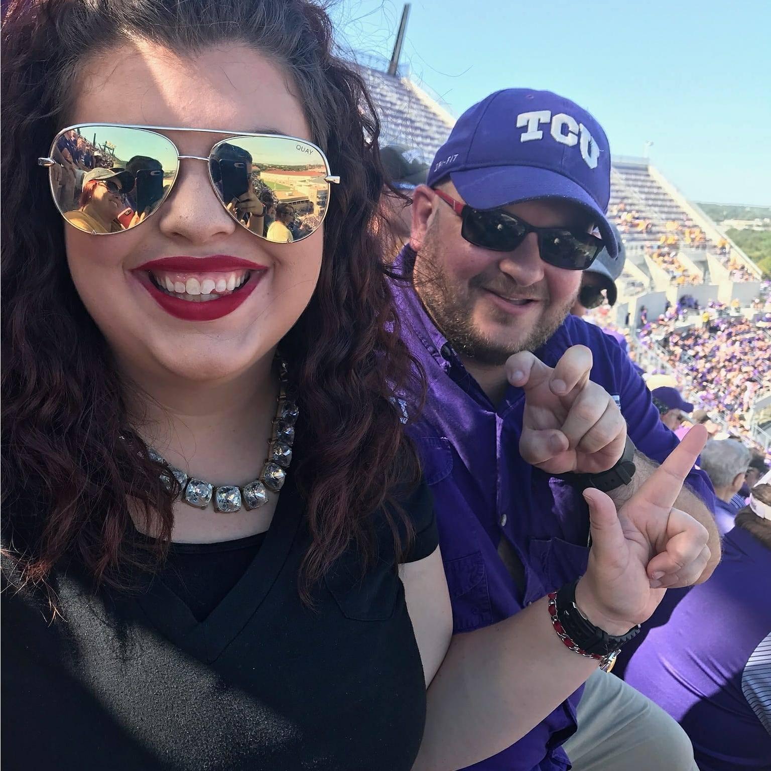 Red Raiders and TCU both won that day!
