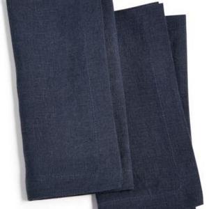 Hotel Collection - Modern Navy 2-Pc. Linen Napkin Set, Created for Macy's